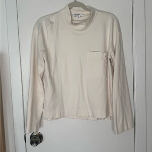 Stateside /Anthropology  long sleeve mock neck shirt